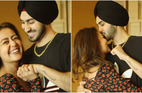 सिंगर नेहा कक्कड़ ने किस करते हुए पति रोहनप्रीत के साथ मनाया 'Valentine's Day'