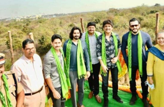 सोशल मीडिया पर साउथ स्टार नागार्जुन की जमकर हुई तारीफ, 1080 एकड़ की जमीन को लिया गोद