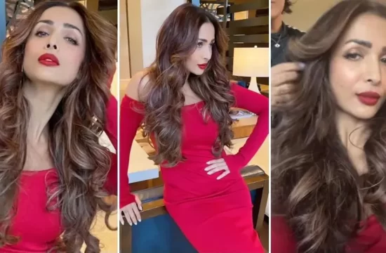 मलाइका अरोड़ा ने रेड ड्रेस पहन शेयर की अपनी बेहद हॉट फोटोज