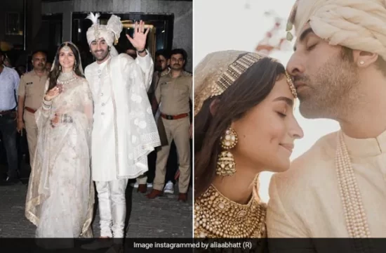 रणबीर कपूर ने एक्ट्रेस आलिया भट्ट संग लिए साथ फेरे, फोटोज हुई वायरल 