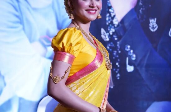 At the trailer launch of her Pan India film, Urvashi Rautela looked amazing and expressed her love for Dhoni and Rajinikanth - WATCH VIDEO NOW