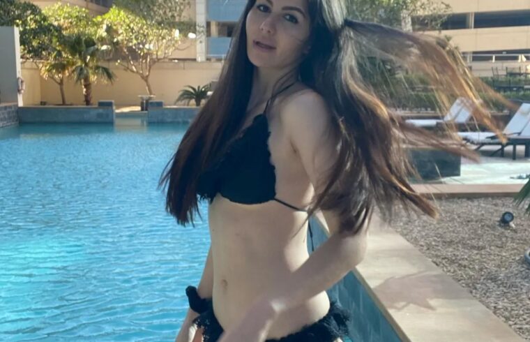 Actress Giorgia Andriani created panic on the internet with this bold picture of her.