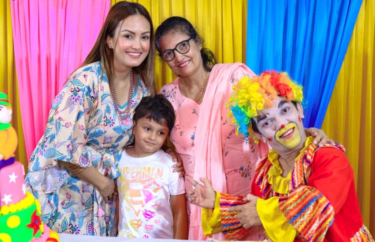 Lock Up fame Nisha Rawal celebrated her son Kavish Mehra's 5th birthday in an NGO