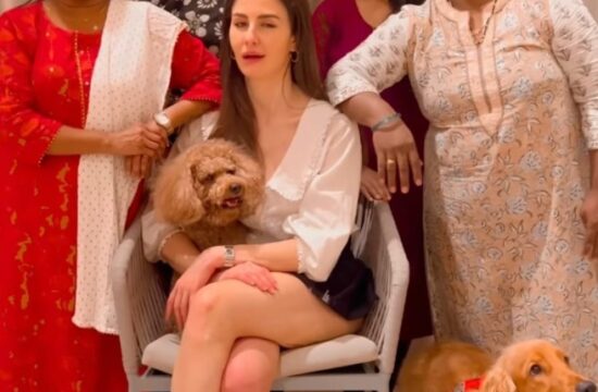 Actress Giorgia Andriani is back with her house help in this unique video