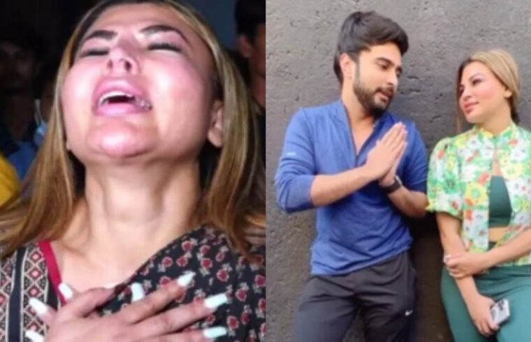 Rakhi Sawant gets emotional for Rs 1.5 crore from husband Adil Khan, video of drama queen leaked